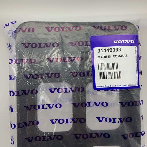 Volvo Front License Plate Mounting Bracket OEM Part No. 31449093 NEW! - Picture 2 of 8